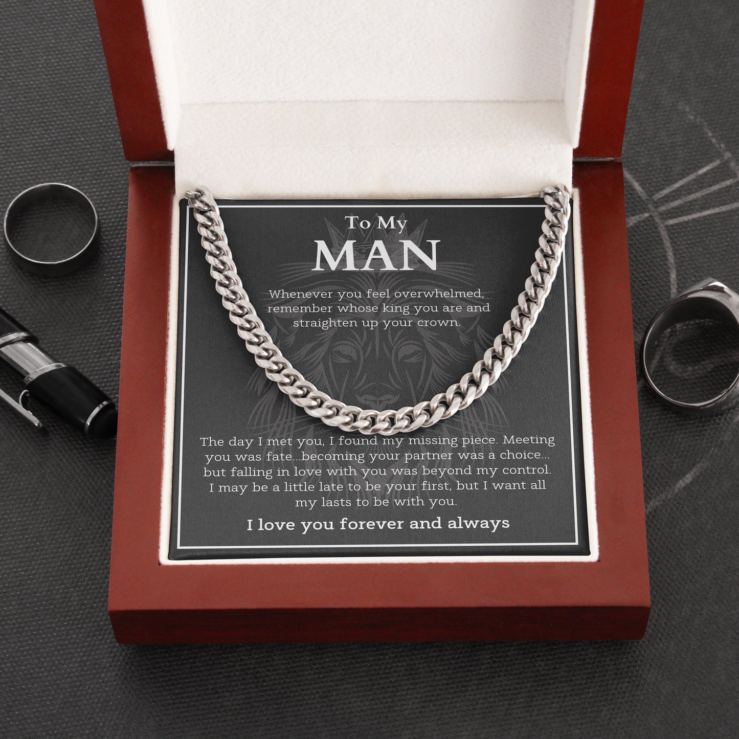 To My Man | "All My Lasts With You" | Cuban Chain