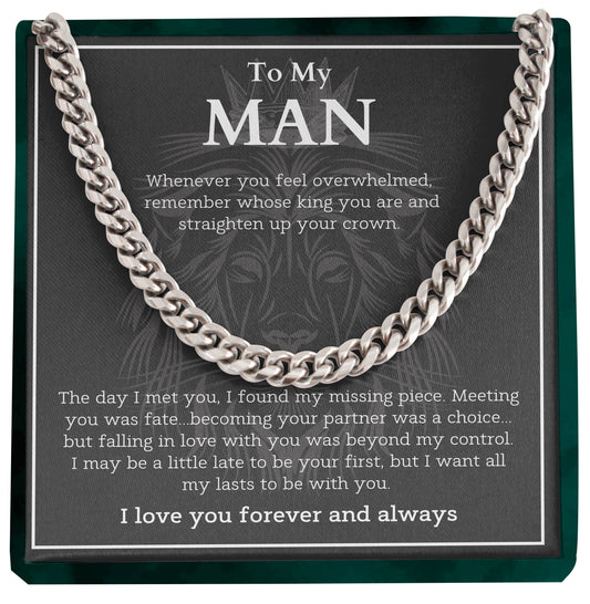 To My Man | "All My Lasts With You" | Cuban Chain