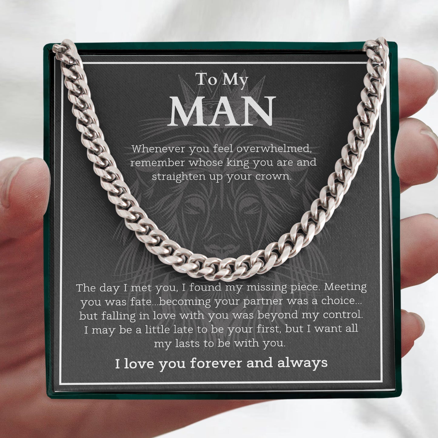 To My Man | "All My Lasts With You" | Cuban Chain