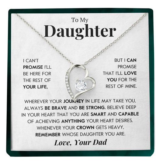 To My Daughter | "Your Crown" | Forever Love Necklace