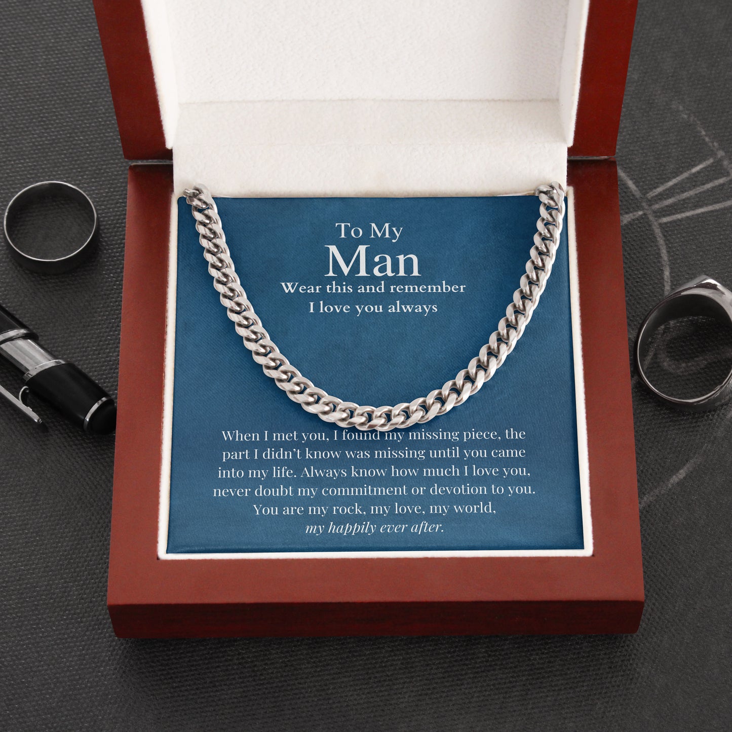 To My Man | "Missing Piece" | Cuban Chain