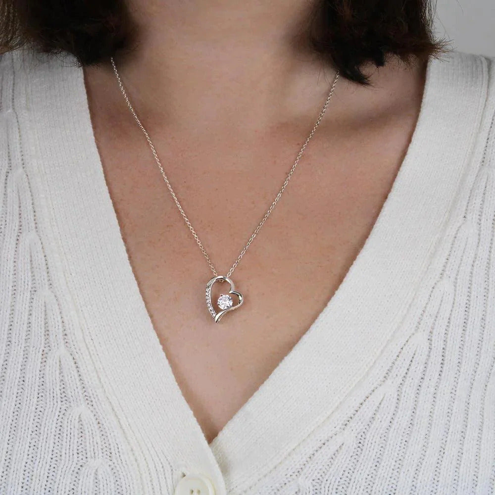 To My Daughter In Law | Forever Love Necklace - Right In The Feels